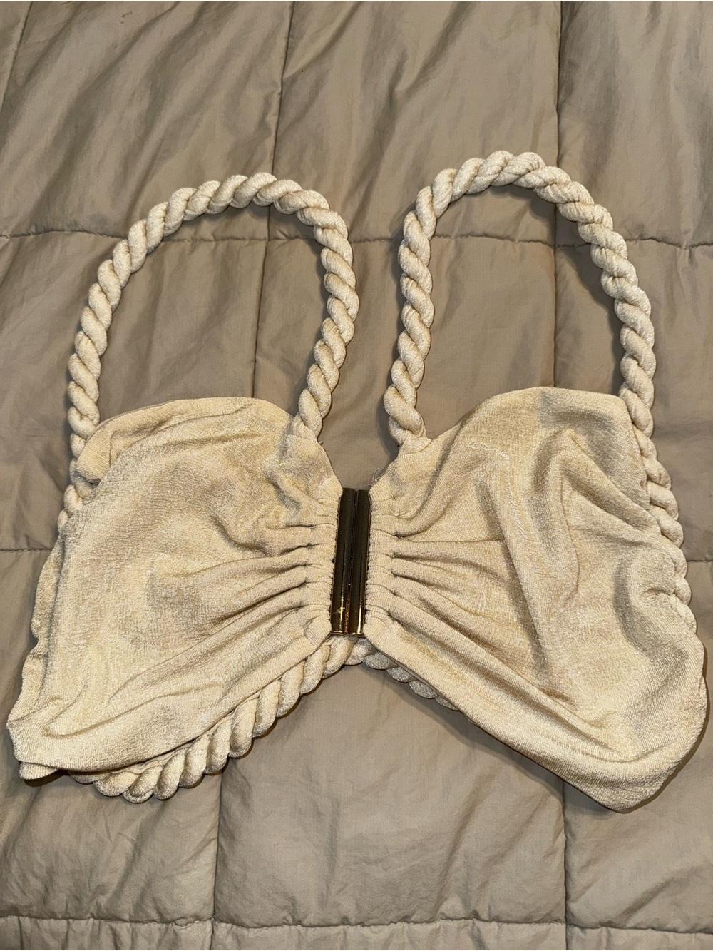 Melani Ahria Top size Small in Gold Marble - Picture 4 of 6